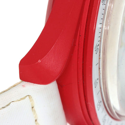 Swatch スウォッチ SO33R100 オメガ ムーンスウォッチ MISSION TO MARS 腕時計 セラミック メンズ 中古