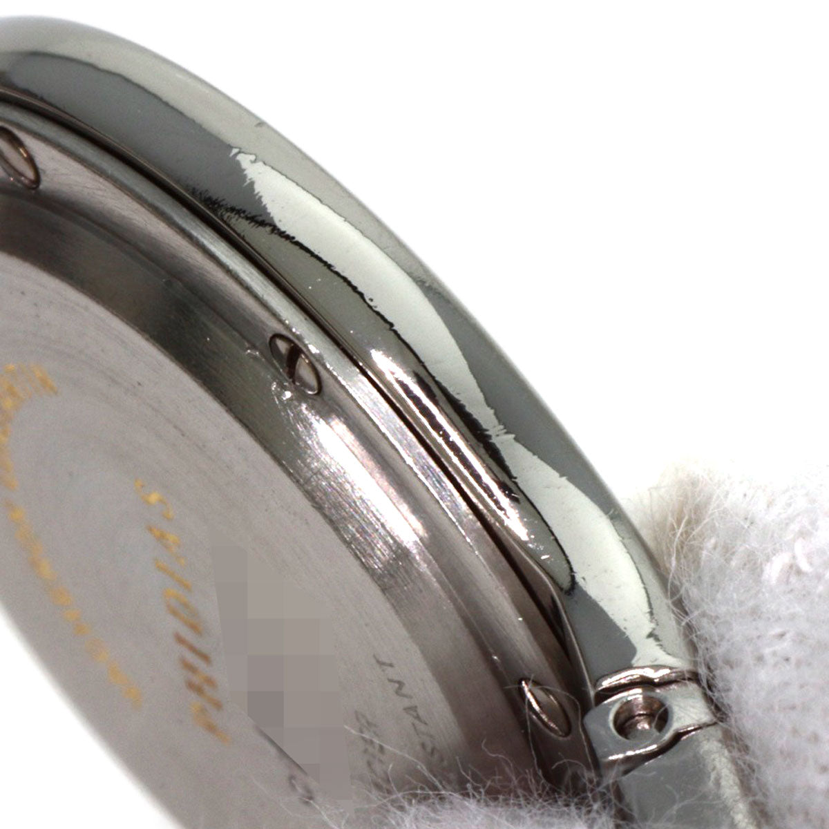 VACHERON CONSTANTIN ヴァシュロン・コンスタンタン 16514/967M フィディアス ベゼル 12P ダイヤモンド 腕時計 SS レディース 中古