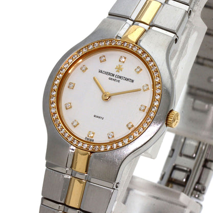 VACHERON CONSTANTIN ヴァシュロン・コンスタンタン 16514/967M フィディアス ベゼル 12P ダイヤモンド 腕時計 SS レディース 中古