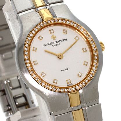 VACHERON CONSTANTIN ヴァシュロン・コンスタンタン 16514/967M フィディアス ベゼル 12P ダイヤモンド 腕時計 SS レディース 中古