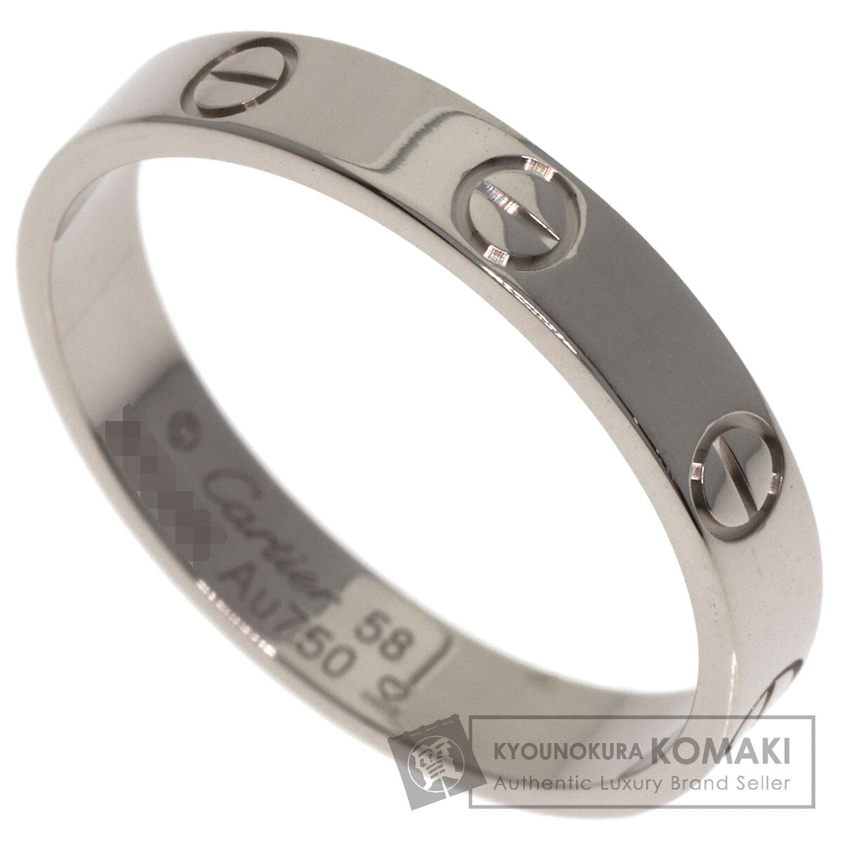 カルティエ ミニラブリング #58 リング・指輪 中古 商品画像1
