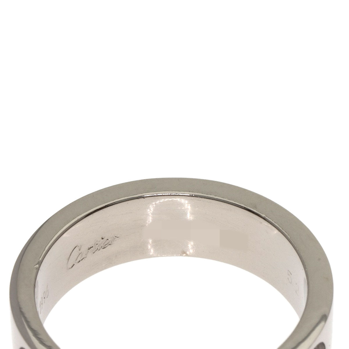 CARTIER カルティエ ラブリング #52 リング・指輪 K18WG レディース 中古