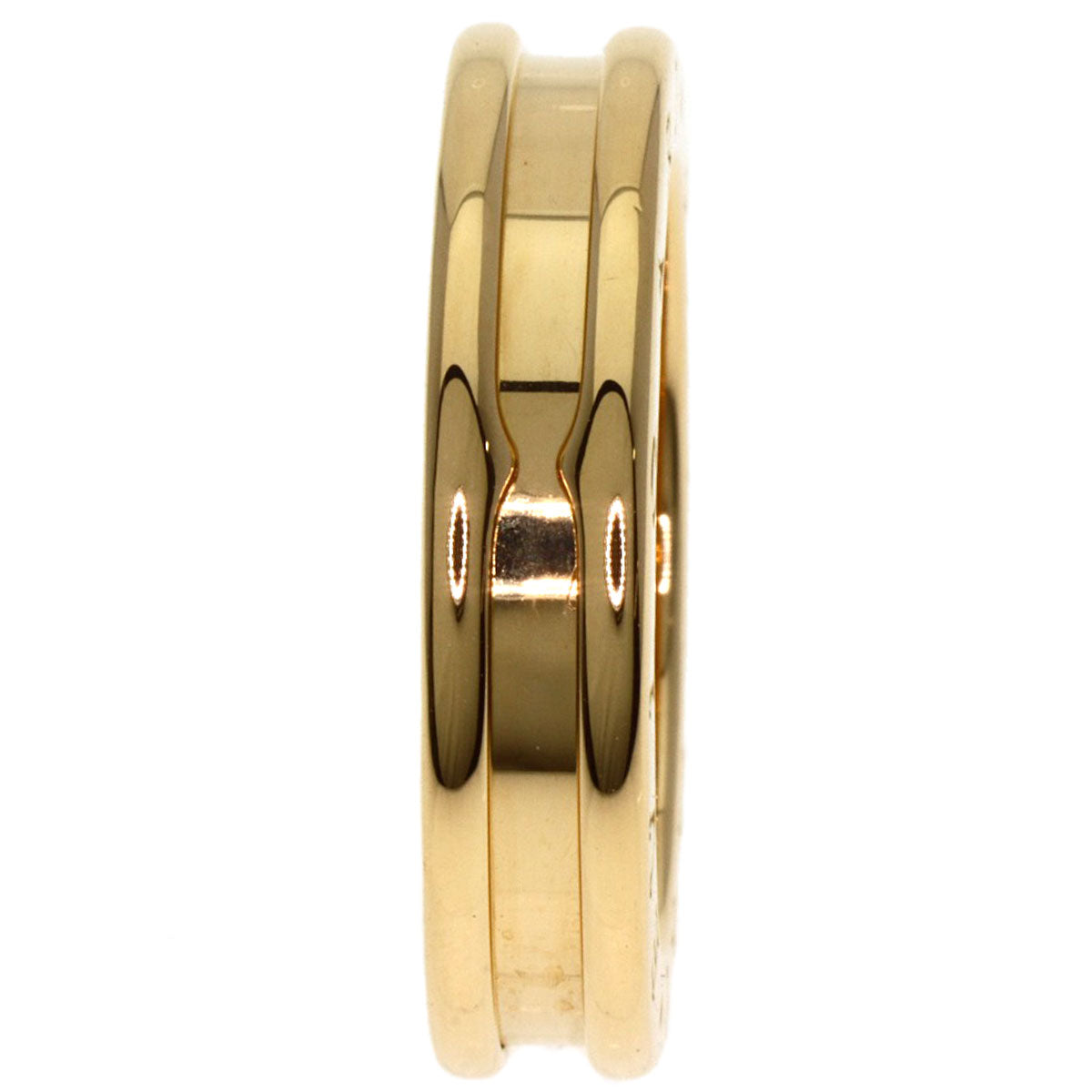 BVLGARI ブルガリ B-zero1 ビーゼロワン 1バンド #52 リング・指輪 K18YG レディース 中古