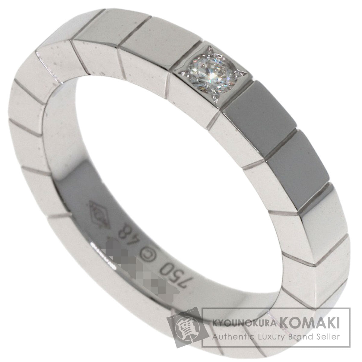 カルティエ ラニエール 1P ダイヤモンド #48 リング・指輪 中古 商品画像1
