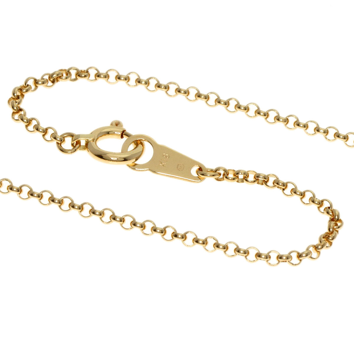 MIKIMOTO ミキモト アコヤパール 真珠 ダイヤモンド ネックレス K18YG レディース 中古