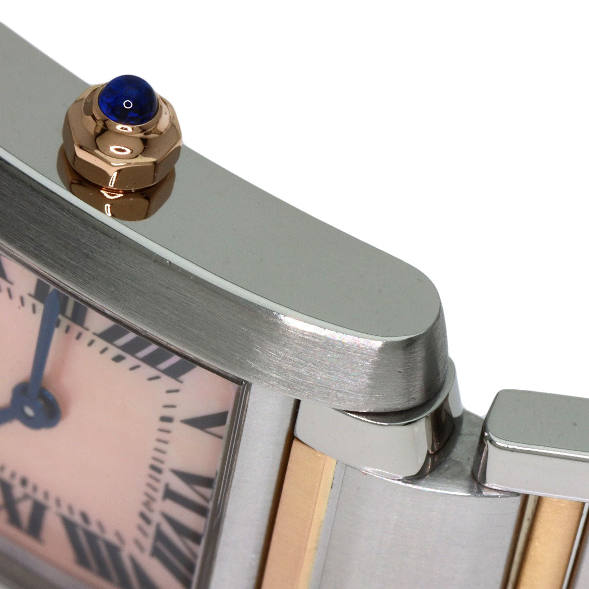CARTIER カルティエ W51027Q4 タンクフランセーズ SM 腕時計 SS レディース 中古