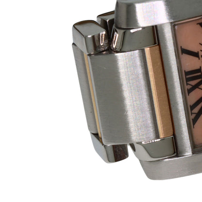 CARTIER カルティエ W51027Q4 タンクフランセーズ SM 腕時計 SS レディース 中古