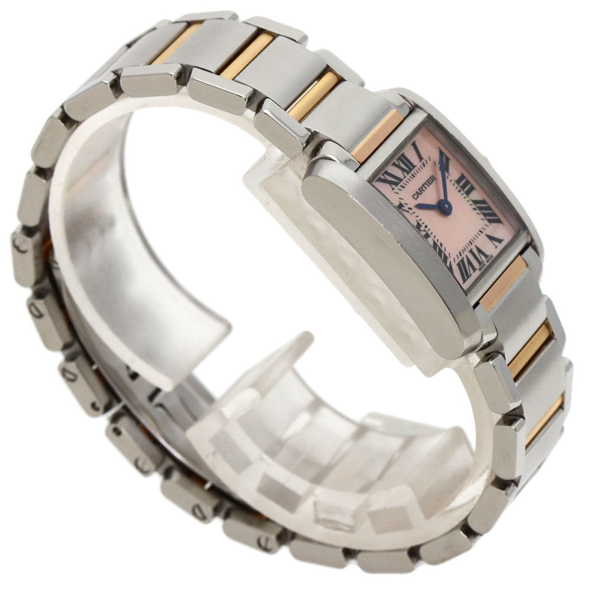 CARTIER カルティエ W51027Q4 タンクフランセーズ SM 腕時計 SS レディース 中古