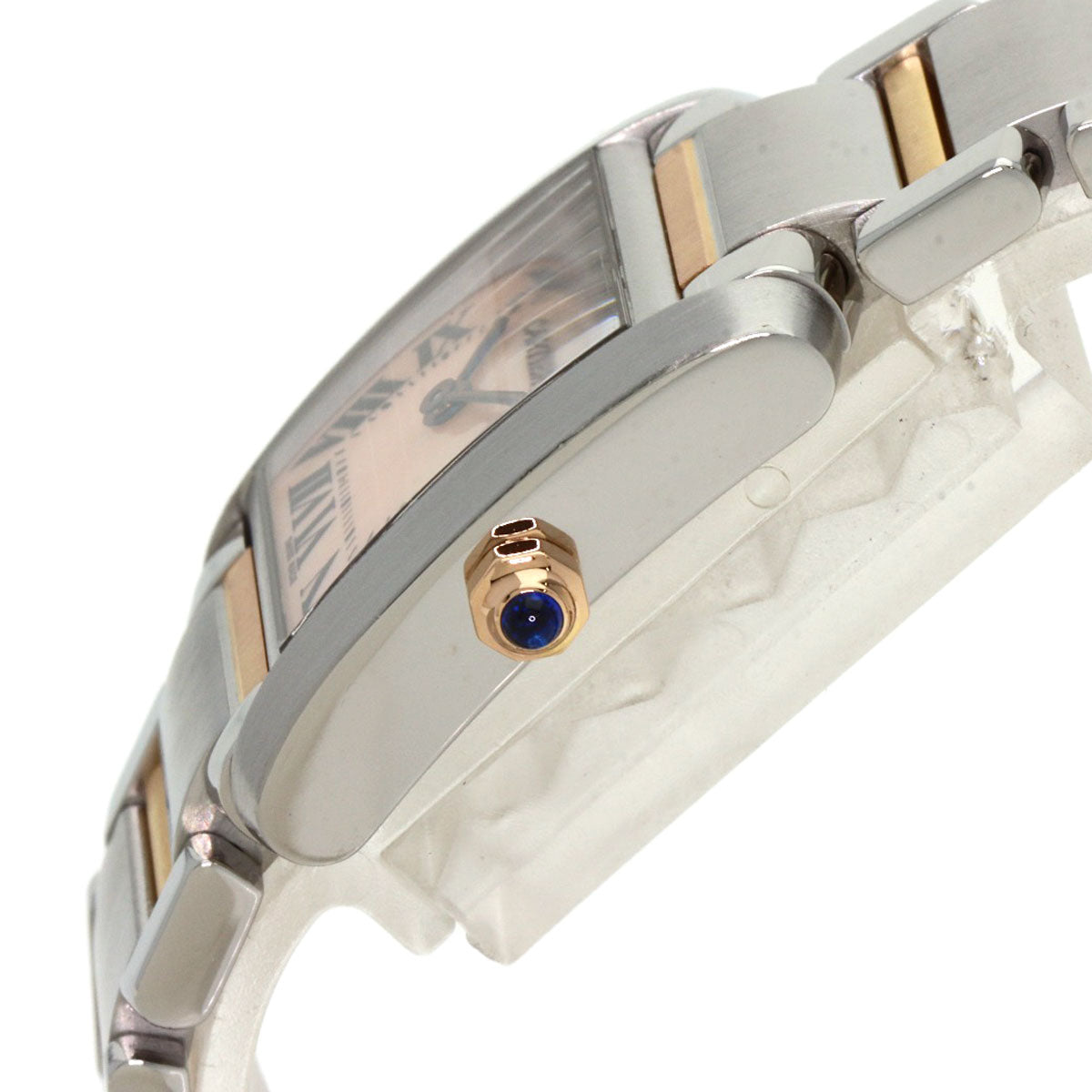 CARTIER カルティエ W51027Q4 タンクフランセーズ SM 腕時計 SS レディース 中古