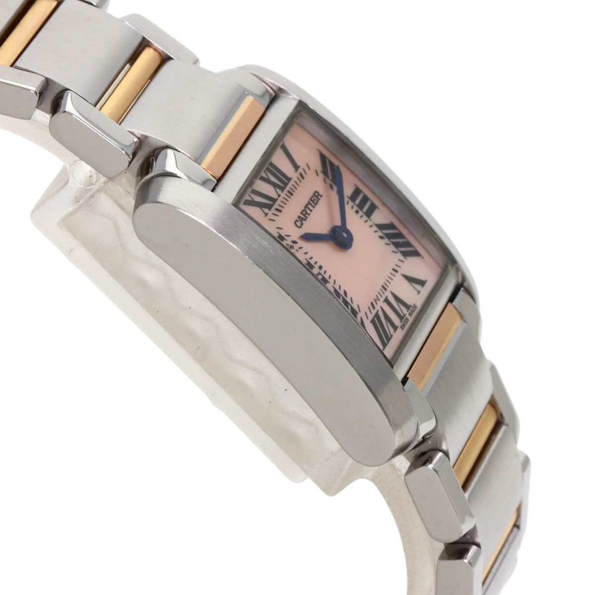 CARTIER カルティエ W51027Q4 タンクフランセーズ SM 腕時計 SS レディース 中古