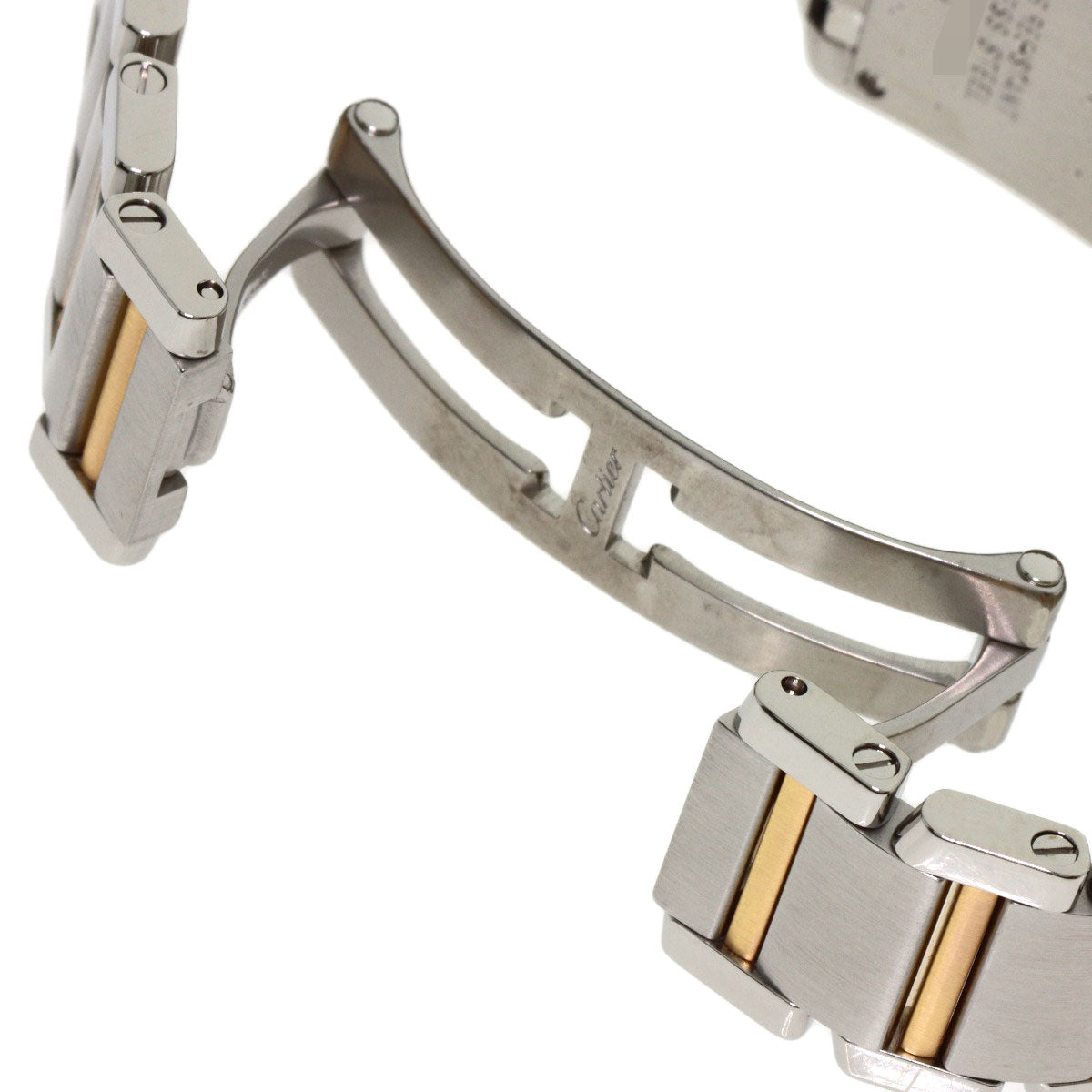 CARTIER カルティエ W51027Q4 タンクフランセーズ SM 腕時計 SS レディース 中古