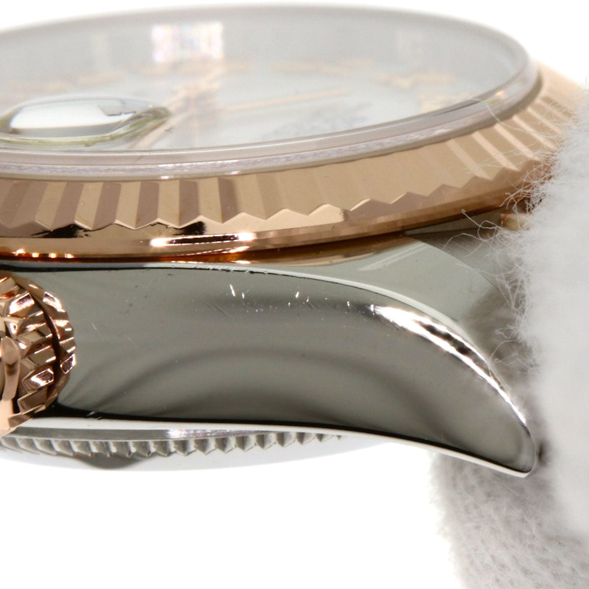 ROLEX ロレックス 179171NR デイトジャスト VI ダイヤモンド 腕時計 SS レディース 中古