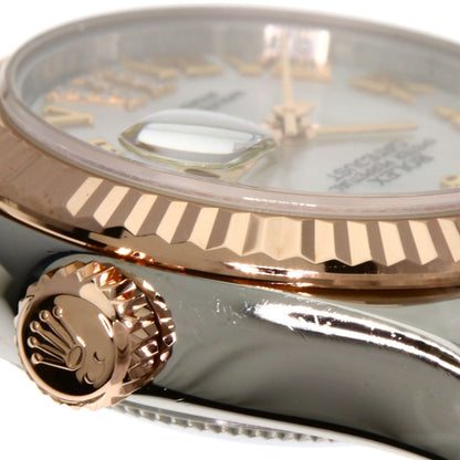 ROLEX ロレックス 179171NR デイトジャスト VI ダイヤモンド 腕時計 SS レディース 中古