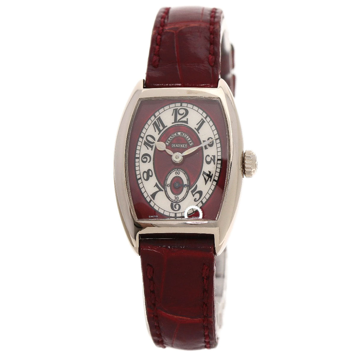 FRANCK MULLER フランクミュラー 1750CMETRO クロノメトロ 腕時計 K18WG レディース 中古