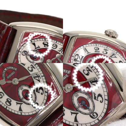 FRANCK MULLER フランクミュラー 1750CMETRO クロノメトロ 腕時計 K18WG レディース 中古