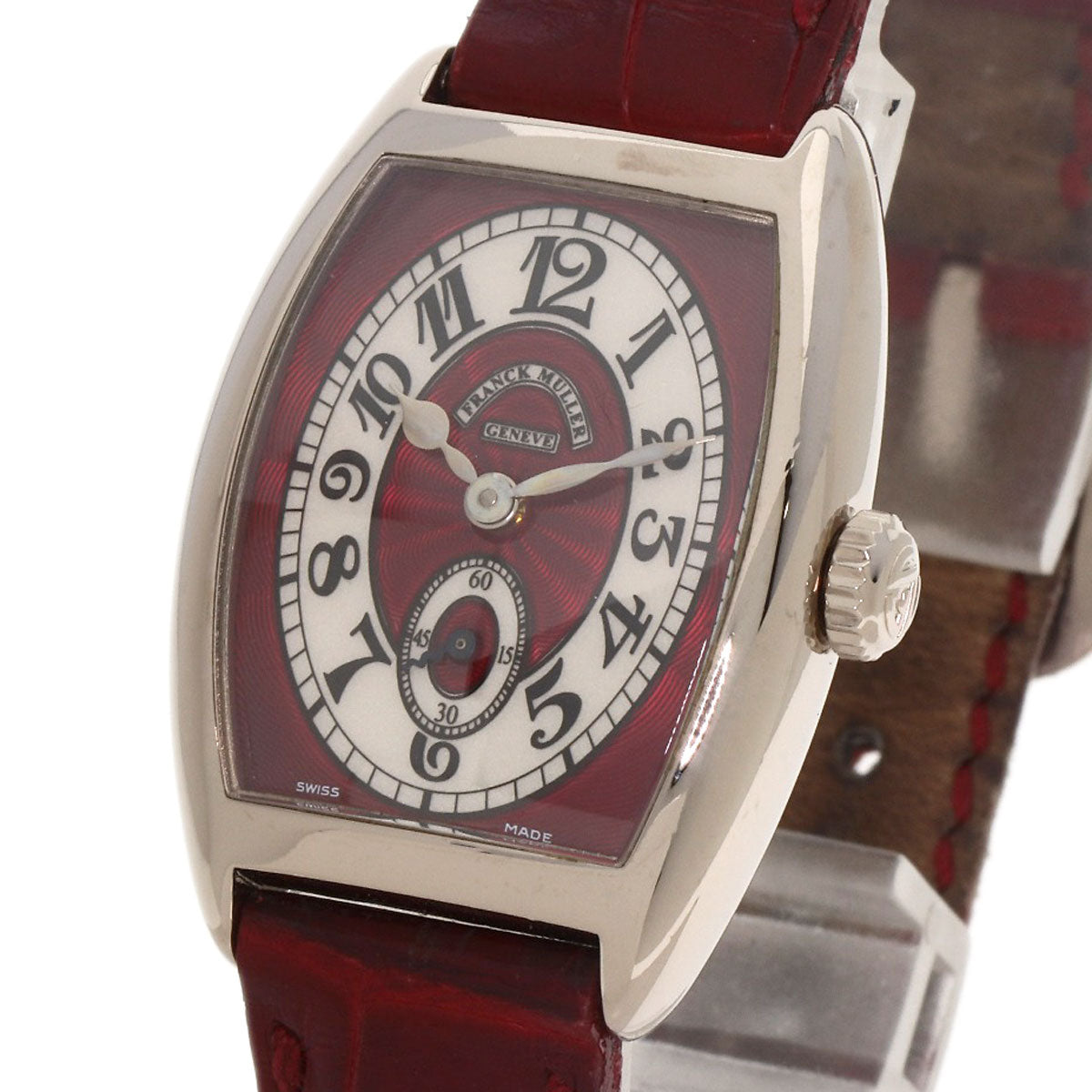 FRANCK MULLER フランクミュラー 1750CMETRO クロノメトロ 腕時計 K18WG レディース 中古