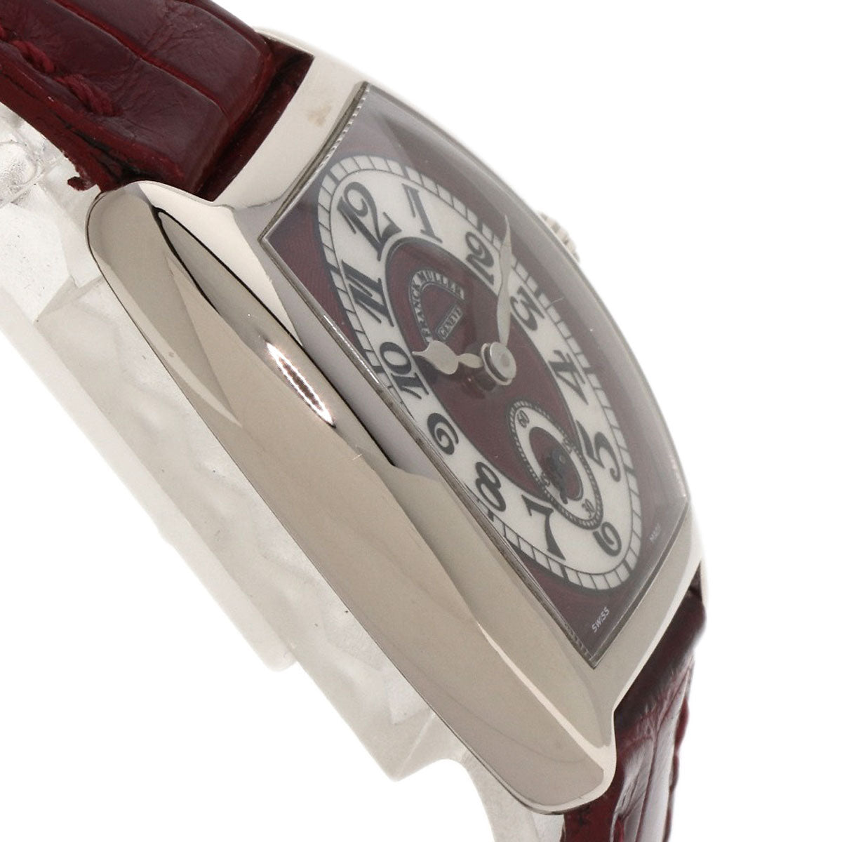 FRANCK MULLER フランクミュラー 1750CMETRO クロノメトロ 腕時計 K18WG レディース 中古