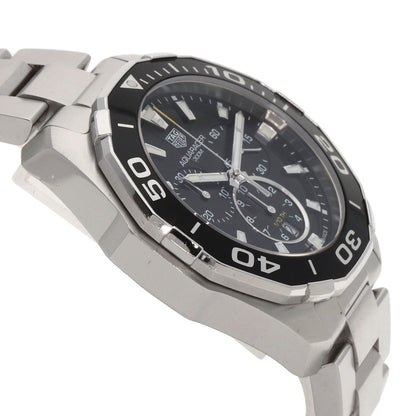 TAG HEUER タグホイヤー CAY111A アクアレーサー クロノグラフ 腕時計 SS メンズ 中古