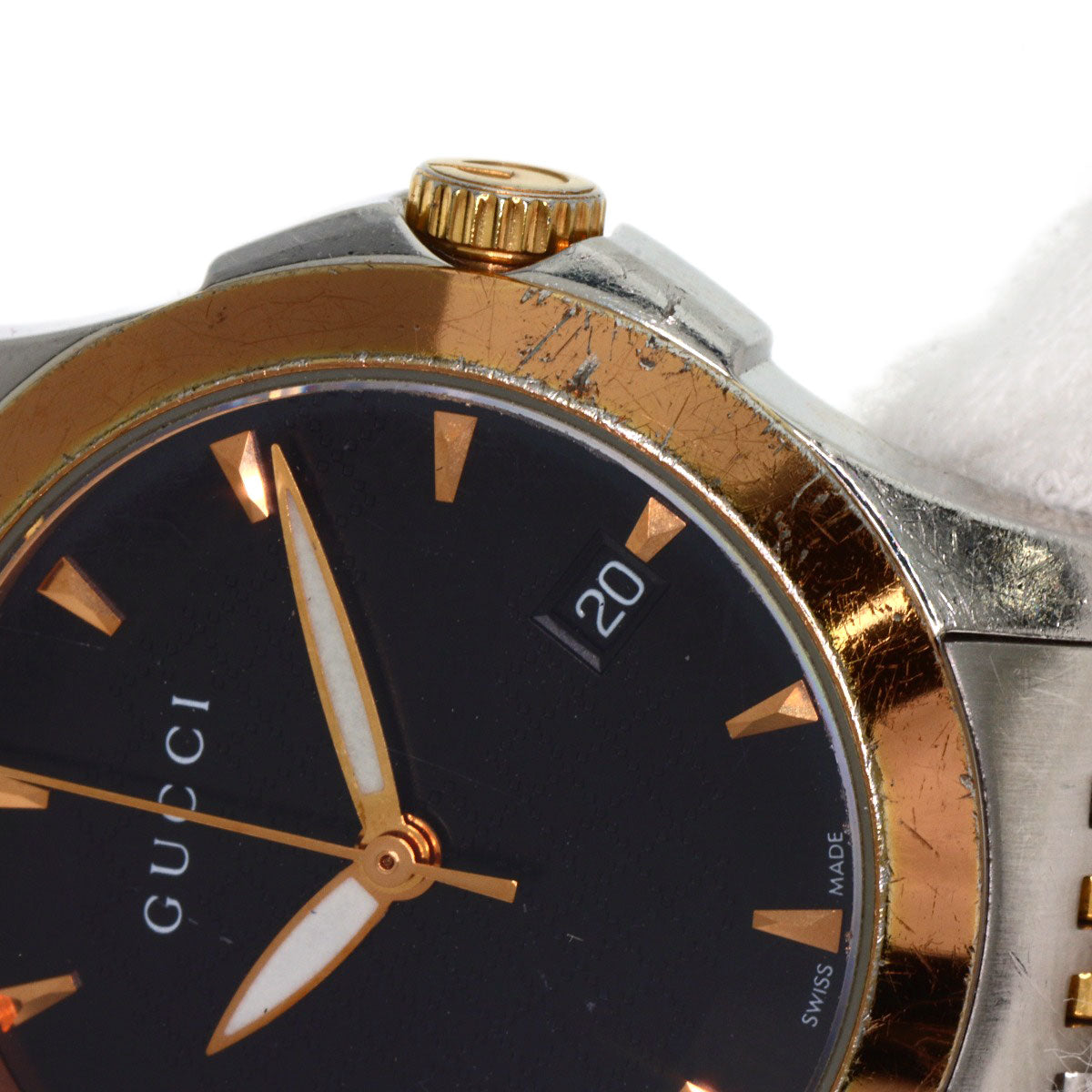 GUCCI グッチ 126.5 Gタイムレス 腕時計 SS レディース 中古