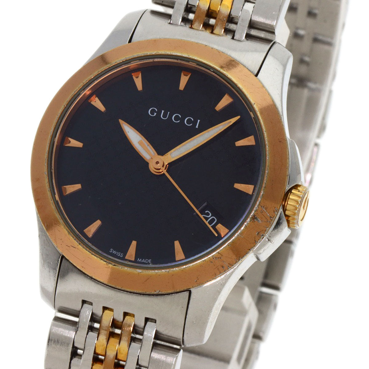 GUCCI グッチ 126.5 Gタイムレス 腕時計 SS レディース 中古