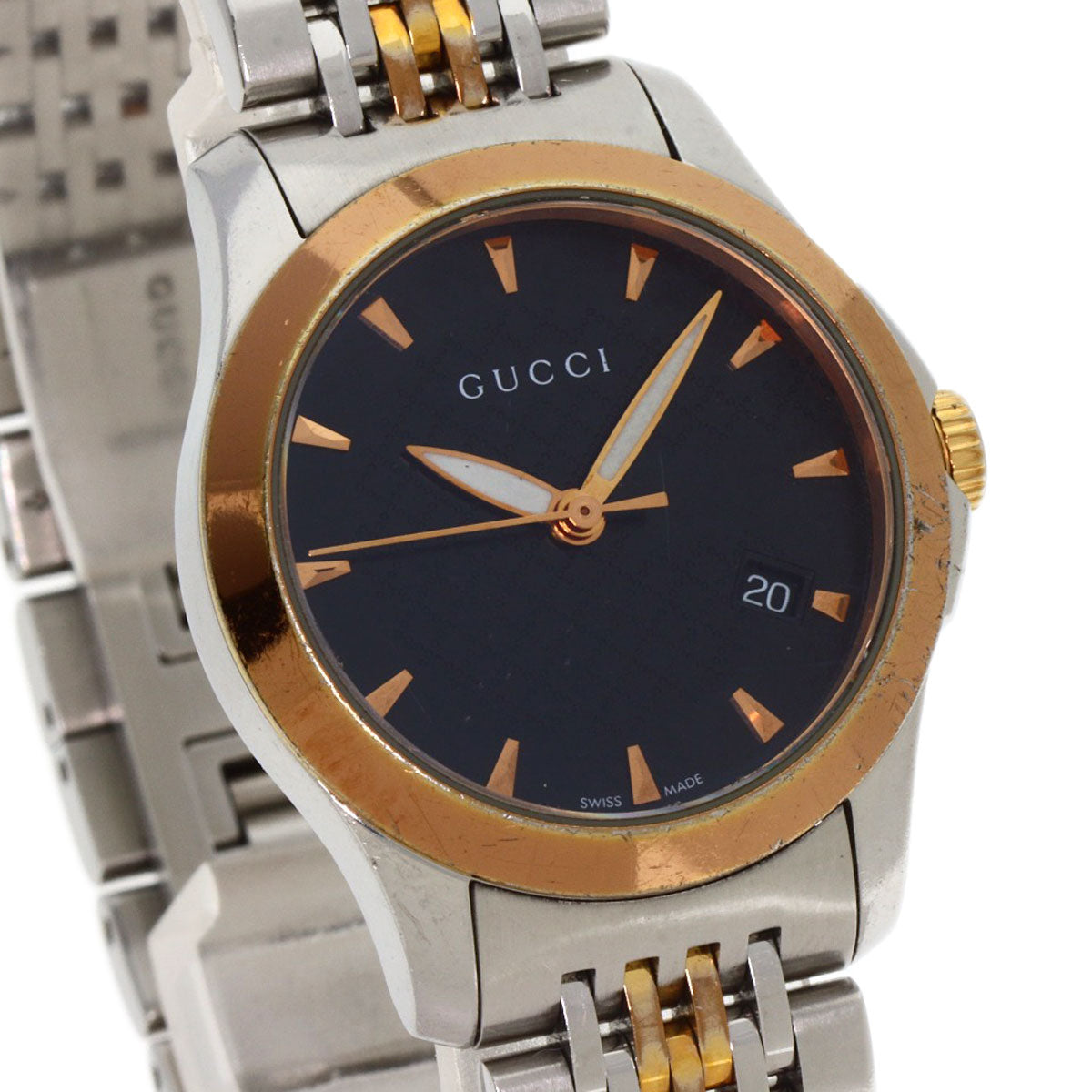 GUCCI グッチ 126.5 Gタイムレス 腕時計 SS レディース 中古