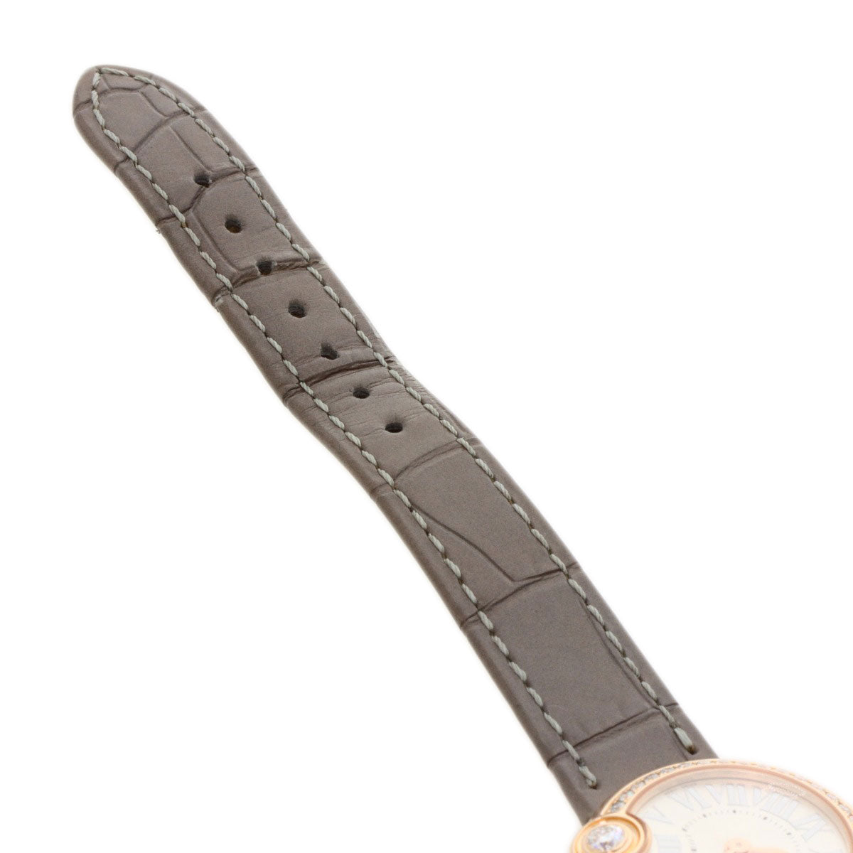 CARTIER カルティエ WJBL0006 バロン ブラン ドゥ カルティエ 26mm 腕時計 K18PG レディース 中古