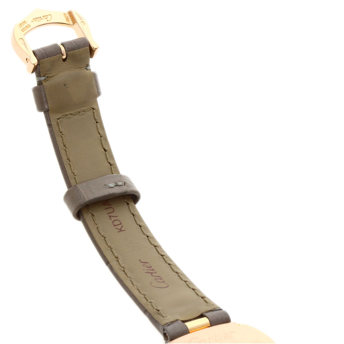CARTIER カルティエ WJBL0006 バロン ブラン ドゥ カルティエ 26mm 腕時計 K18PG レディース 中古
