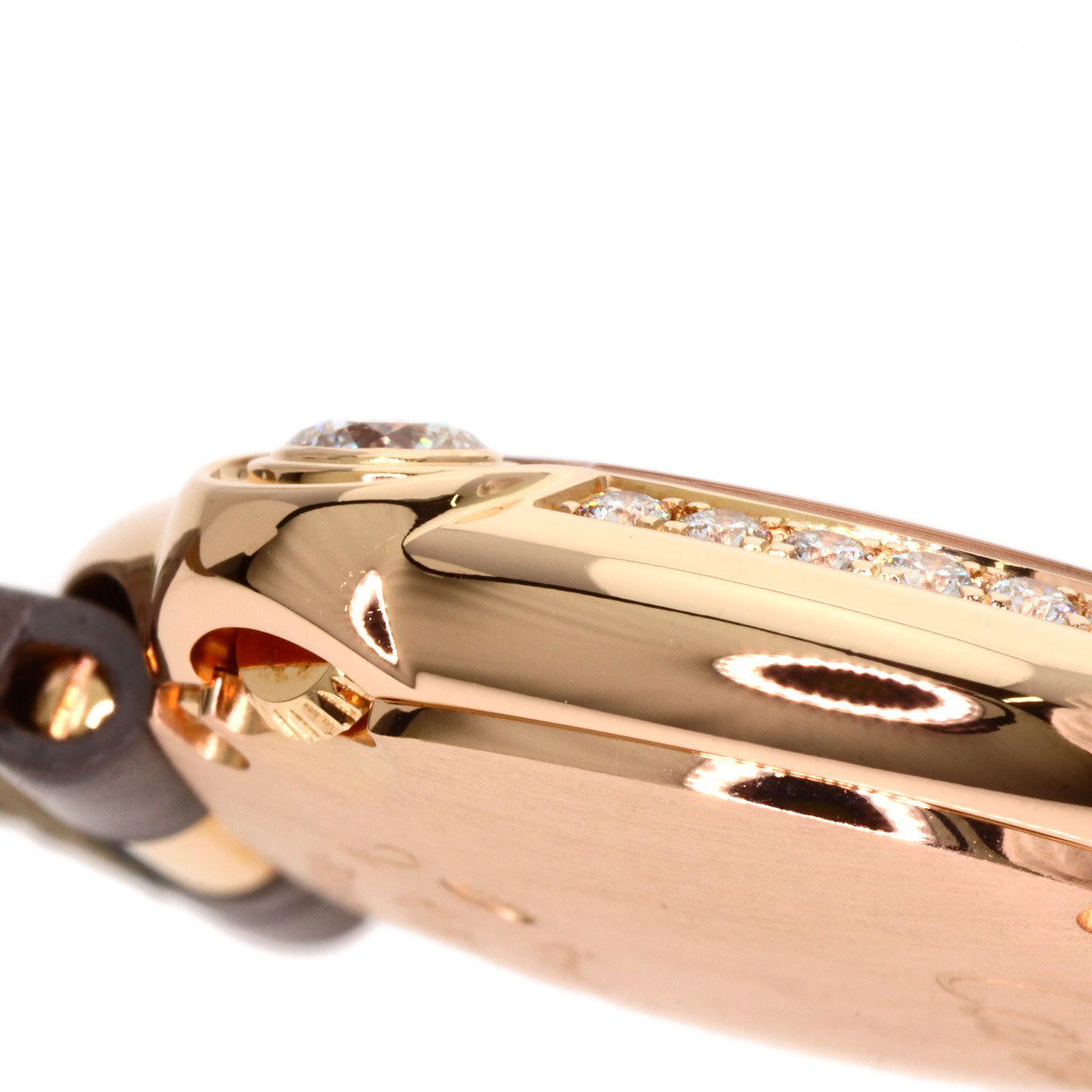 CARTIER カルティエ WJBL0006 バロン ブラン ドゥ カルティエ 26mm 腕時計 K18PG レディース 中古