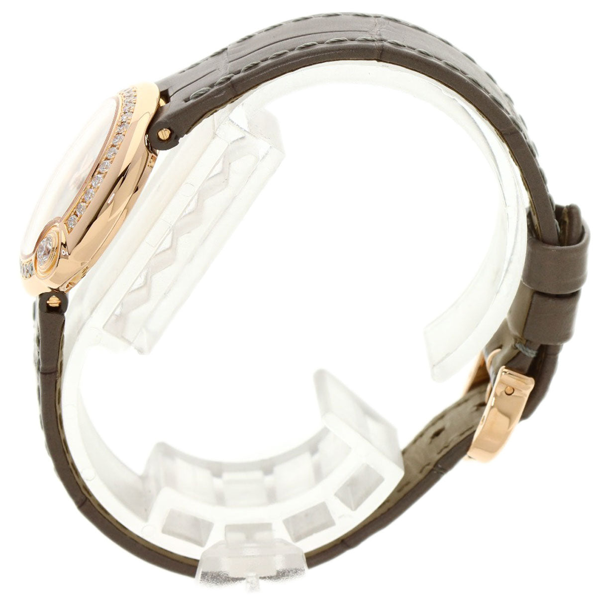 CARTIER カルティエ WJBL0006 バロン ブラン ドゥ カルティエ 26mm 腕時計 K18PG レディース 中古