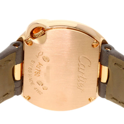CARTIER カルティエ WJBL0006 バロン ブラン ドゥ カルティエ 26mm 腕時計 K18PG レディース 中古