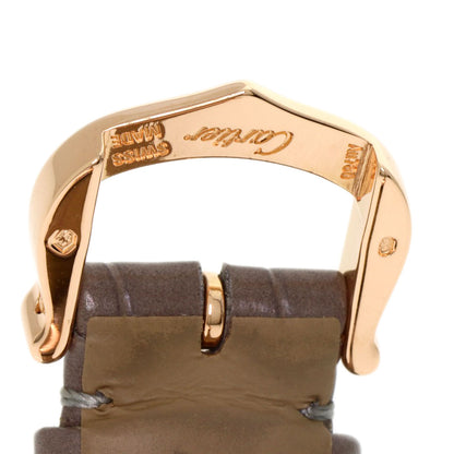 CARTIER カルティエ WJBL0006 バロン ブラン ドゥ カルティエ 26mm 腕時計 K18PG レディース 中古
