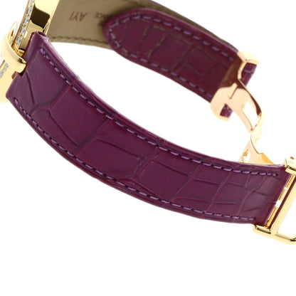 CARTIER カルティエ WG600010 カプティブ ドゥ カルティエ LM 腕時計 K18YG レディース 中古