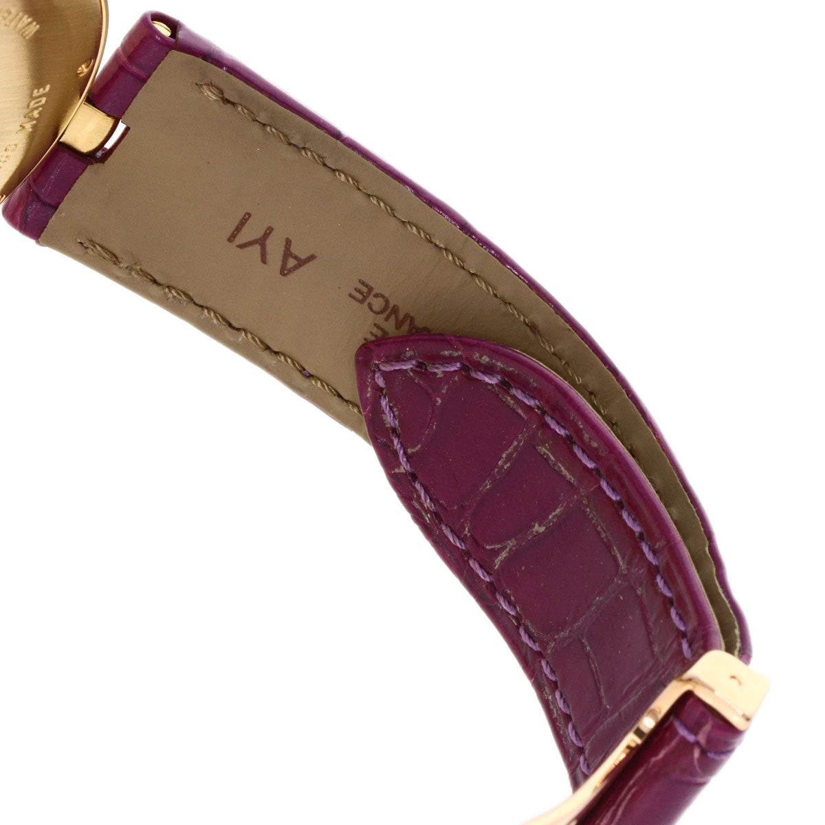 CARTIER カルティエ WG600010 カプティブ ドゥ カルティエ LM 腕時計 K18YG レディース 中古
