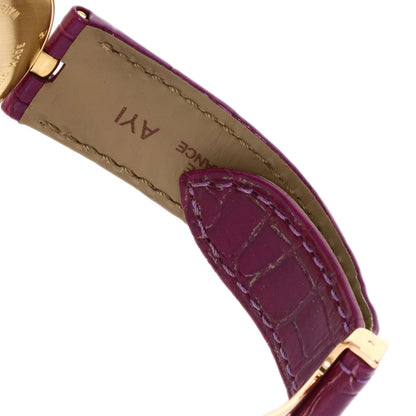 CARTIER カルティエ WG600010 カプティブ ドゥ カルティエ LM 腕時計 K18YG レディース 中古