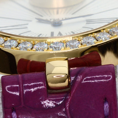 CARTIER カルティエ WG600010 カプティブ ドゥ カルティエ LM 腕時計 K18YG レディース 中古