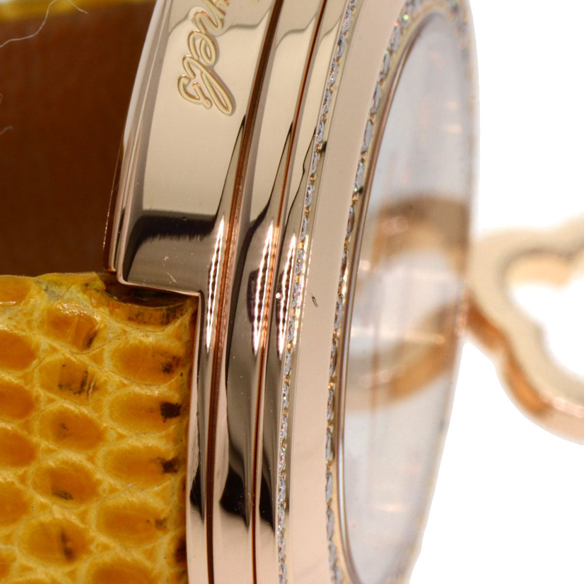 Van Cleef & Arpels ヴァンクリーフ＆アーペル VCARD029800 チャーム ミニウォッチ ダイヤモンド 腕時計 K18PG レディース 中古