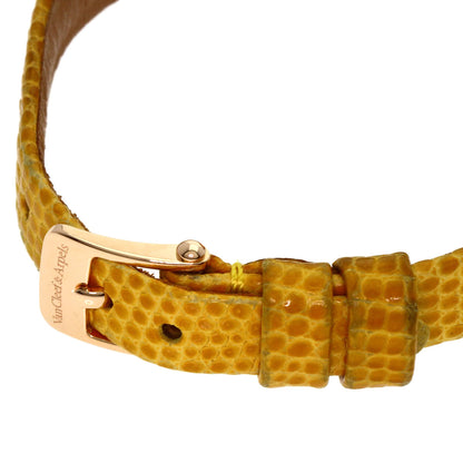 Van Cleef & Arpels ヴァンクリーフ＆アーペル VCARD029800 チャーム ミニウォッチ ダイヤモンド 腕時計 K18PG レディース 中古