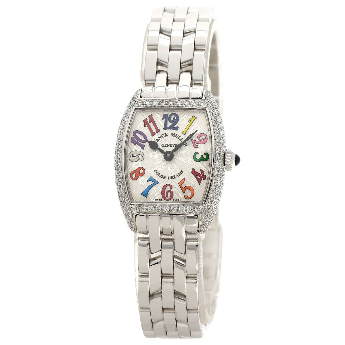 FRANCK MULLER フランクミュラー 2252QZ COL DRM D トノウカーベックス カラードリーム 腕時計 SS レディース 中古