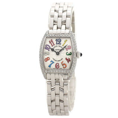 FRANCK MULLER フランクミュラー 2252QZ COL DRM D トノウカーベックス カラードリーム 腕時計 SS レディース 中古