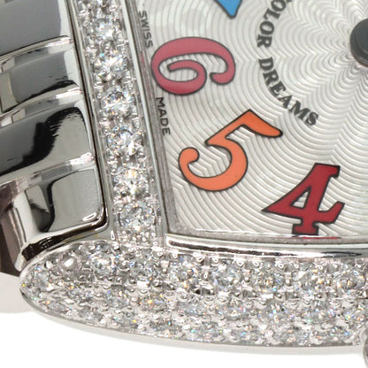 FRANCK MULLER フランクミュラー 2252QZ COL DRM D トノウカーベックス カラードリーム 腕時計 SS レディース 中古