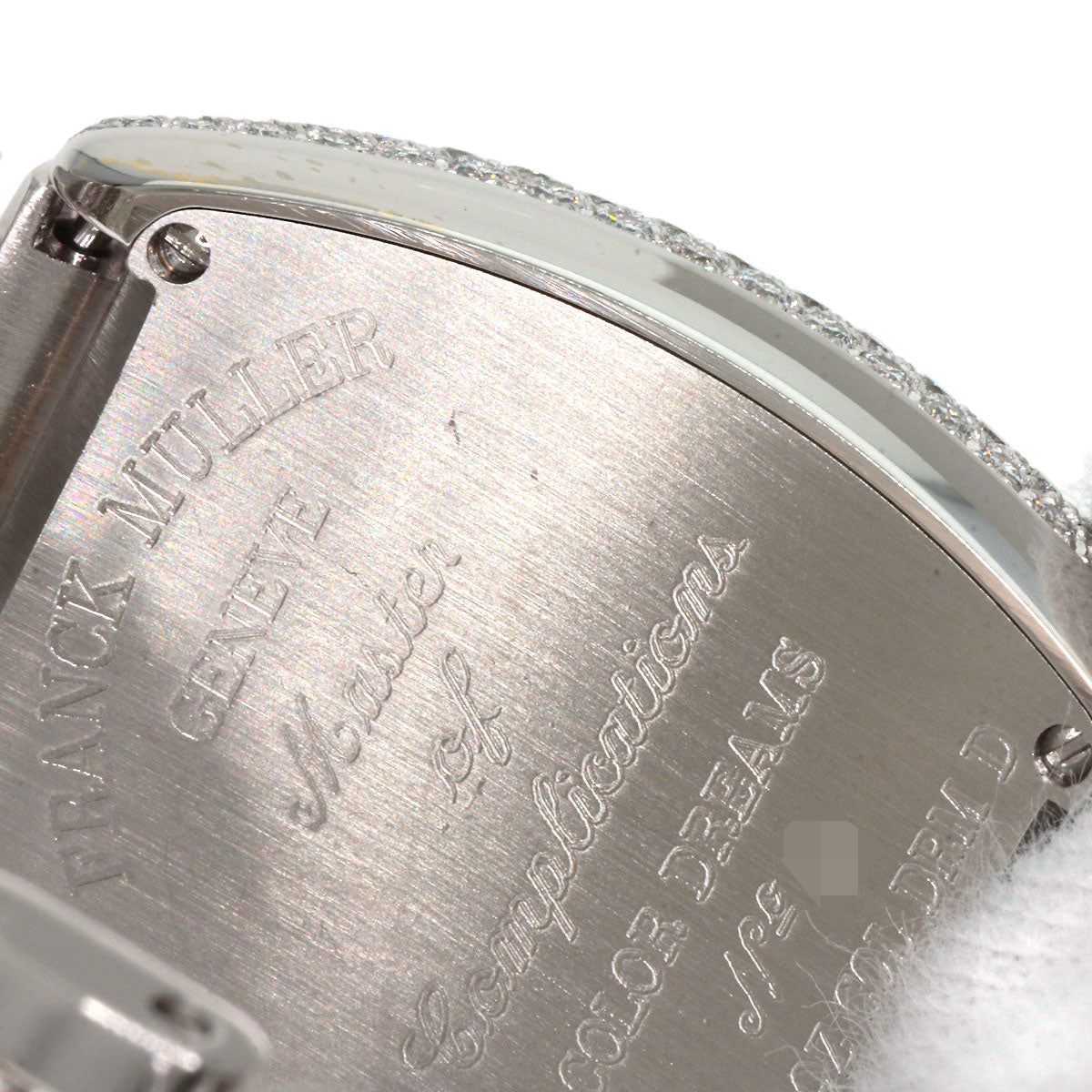 FRANCK MULLER フランクミュラー 2252QZ COL DRM D トノウカーベックス カラードリーム 腕時計 SS レディース 中古