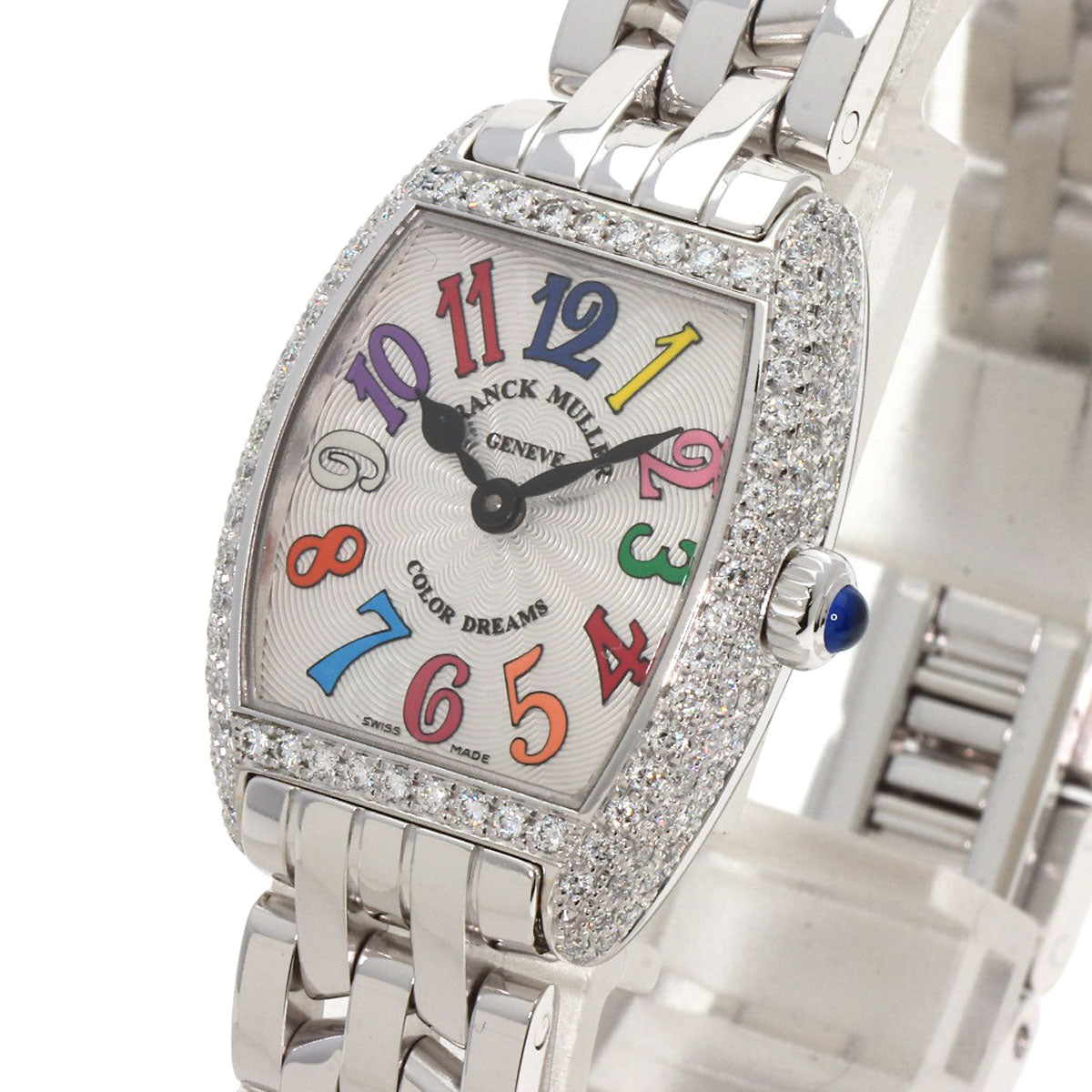 FRANCK MULLER フランクミュラー 2252QZ COL DRM D トノウカーベックス カラードリーム 腕時計 SS レディース 中古