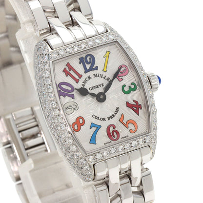 FRANCK MULLER フランクミュラー 2252QZ COL DRM D トノウカーベックス カラードリーム 腕時計 SS レディース 中古