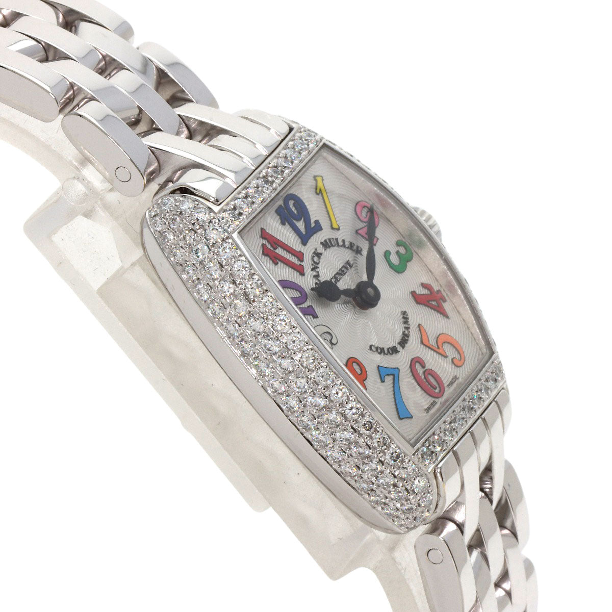 FRANCK MULLER フランクミュラー 2252QZ COL DRM D トノウカーベックス カラードリーム 腕時計 SS レディース 中古
