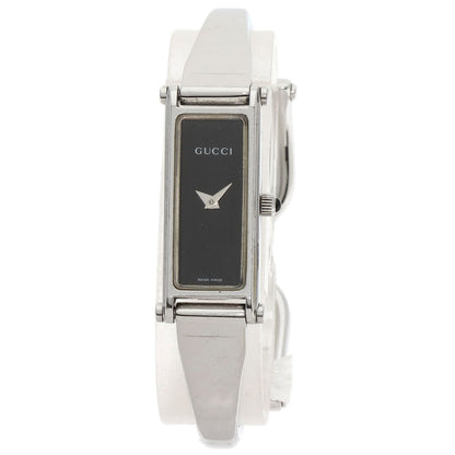 GUCCI グッチ 1500L スクエアフェイス 腕時計 SS レディース 中古