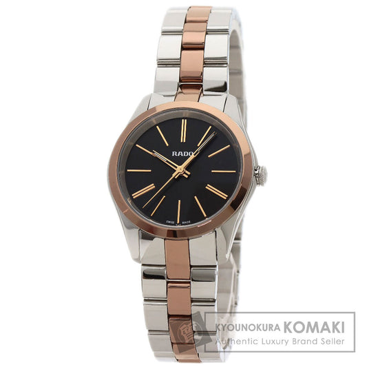 RADO ラドー R32976152 ハイパークローム 腕時計 SS レディース 中古
