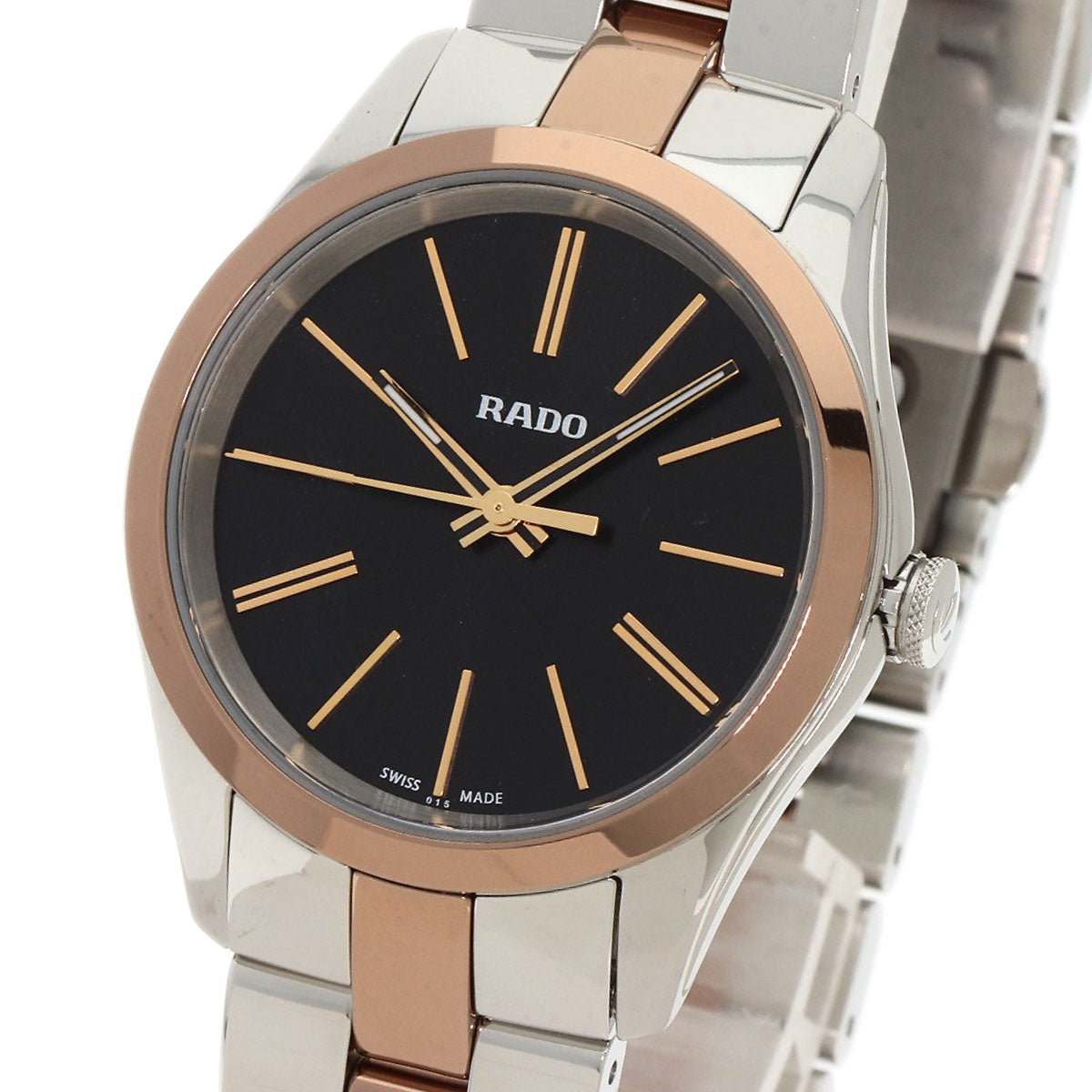 RADO ラドー R32976152 ハイパークローム 腕時計 SS レディース 中古