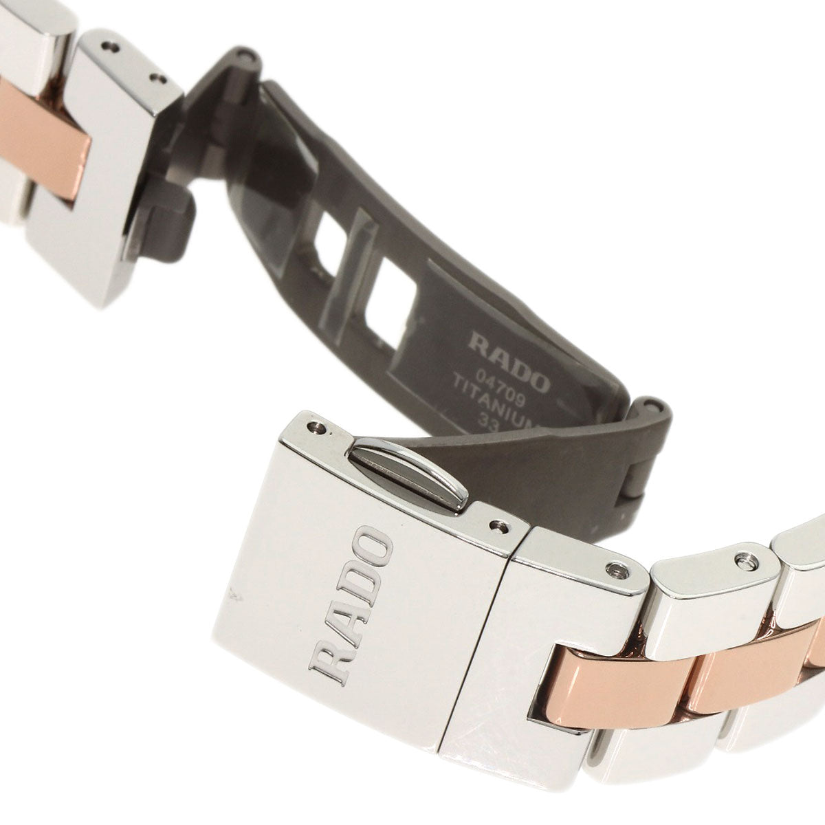 RADO ラドー R32976152 ハイパークローム 腕時計 SS レディース 中古