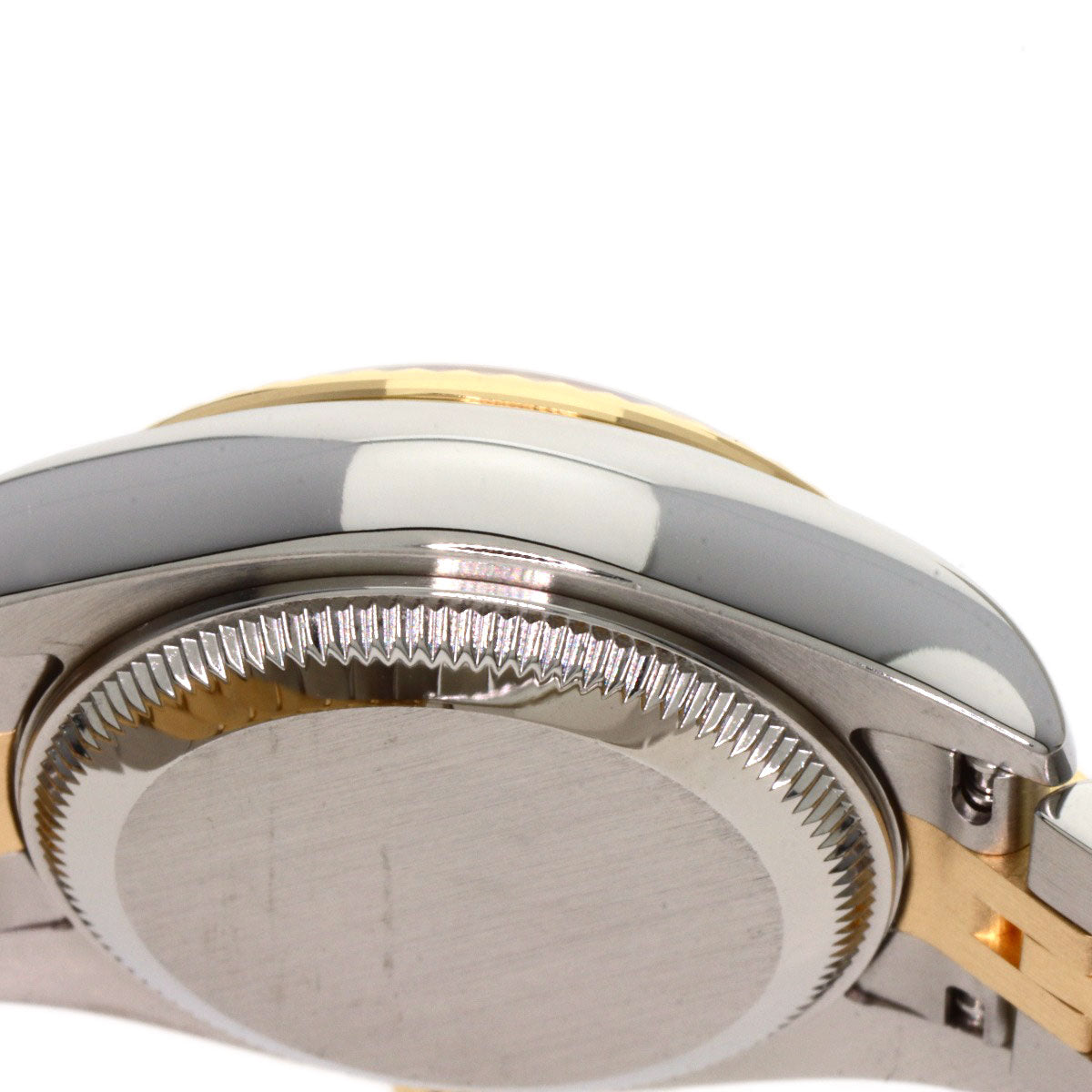 ROLEX ロレックス 179173OPG デイトジャスト 10P ダイヤモンド 腕時計 SS レディース 中古