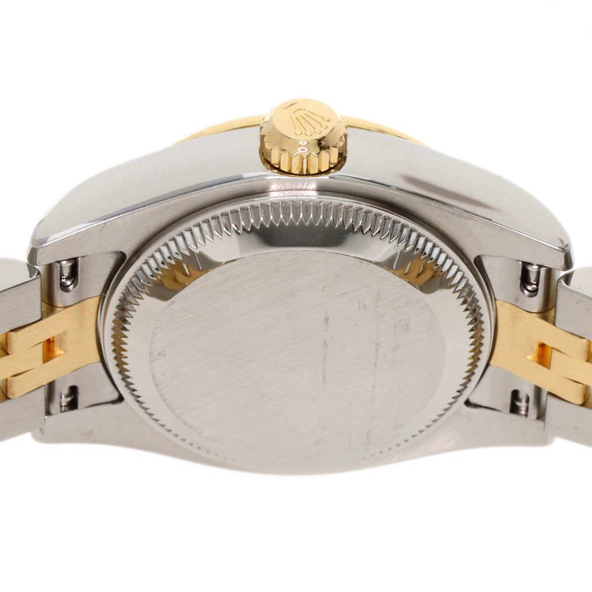 ROLEX ロレックス 179173OPG デイトジャスト 10P ダイヤモンド 腕時計 SS レディース 中古